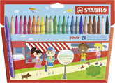 Rotulador Stabilo Power 24 Colores Surtidos | Stabilo | Pack 1 Unidades